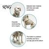 Cute Bone Texture Decor Skull Puppy Resin Figurine, Halloween Retro Skeleton Dog Statue, Creative Holiday Yard Ornaments Gothic Desktop Ornament