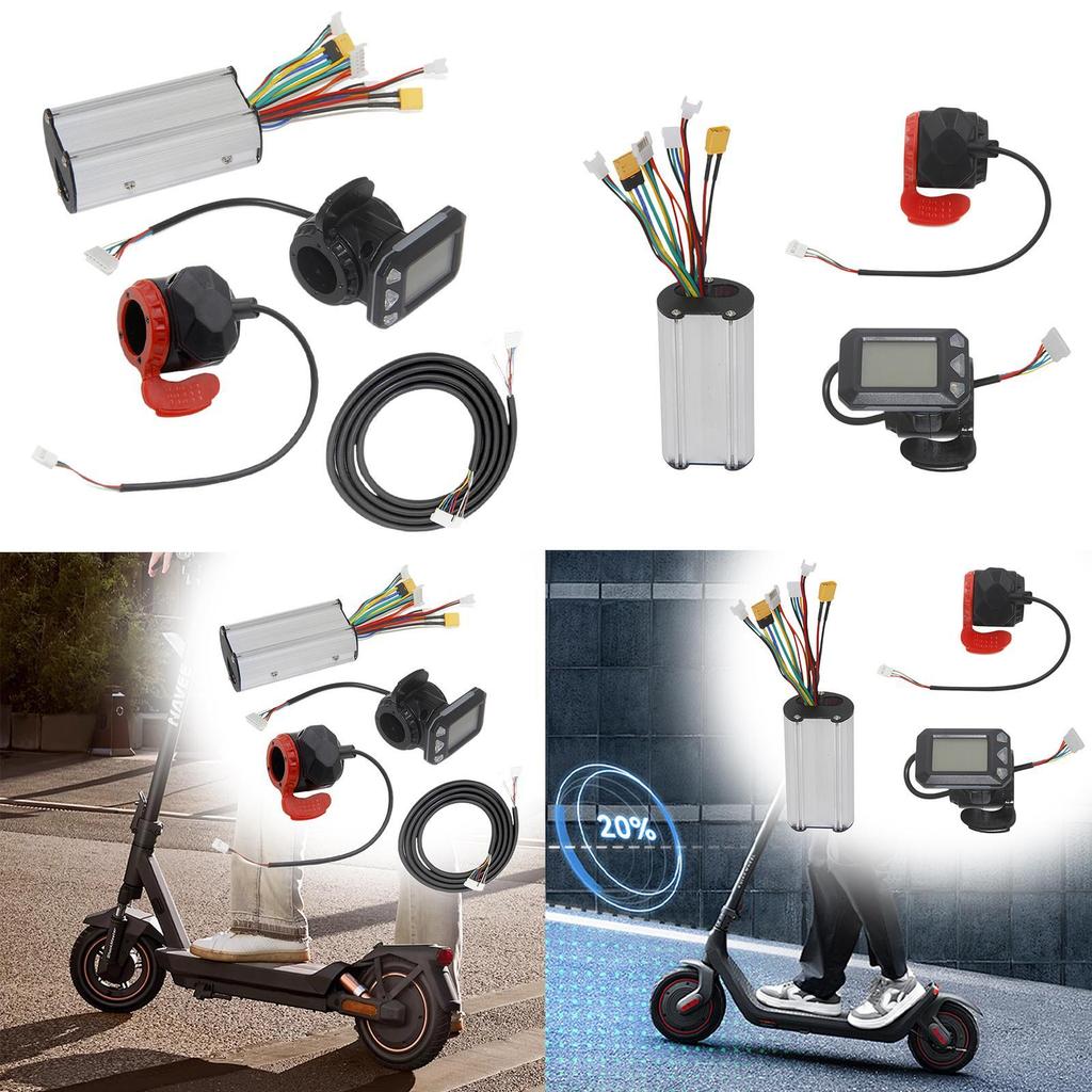 Electric Scoooter Motor Display Controller Kit Repair Parts Premium 36V 350W