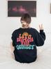 Let's Watch the Sunset [Back Print] Casual Hooded Sweatshirt with Pocket