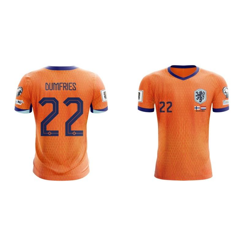 ETST WENDY 005 2025 Zomer Nieuw 3D Geprint Nederlands-Afwerking Heren- en Damesvoetbalshirts en Sneldrogende Sport T-shirts. shirts t-shirts L