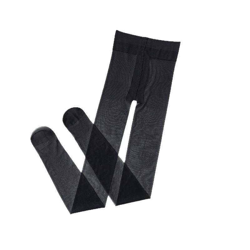 0D Tupfenstrümpfe hakenfest Seide haltbar Frühling und Sommer dünn nicht rutschend Ananassocken sexy schwarze Strümpfe