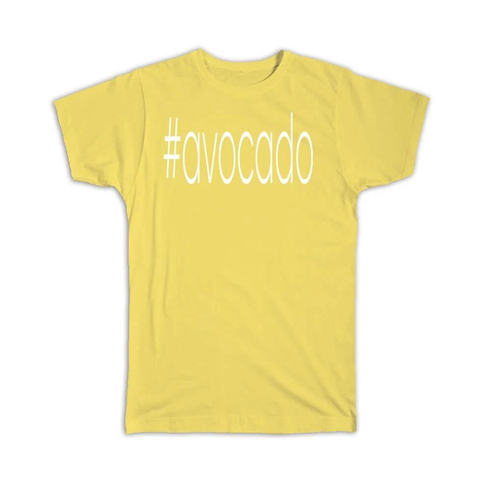

Gift T-Shirt : Hashtag Avocado Hash Tag Social Media M