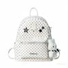 Cute Polka Dot Rabbit Backpack With Cartoon Stars Large Capacity Laptop Bag For Students Fashionable Gift For Girls
