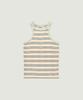 Nancy Stripe Sleeveless (Peach)