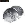 61mm for Audi A3 A4 A5 A6 A7 A8 S4 S6 Q5 Q7 Covers Badge Accessories Wheel Cap Label 4pcs Wheel Center Cap Emblem Hub