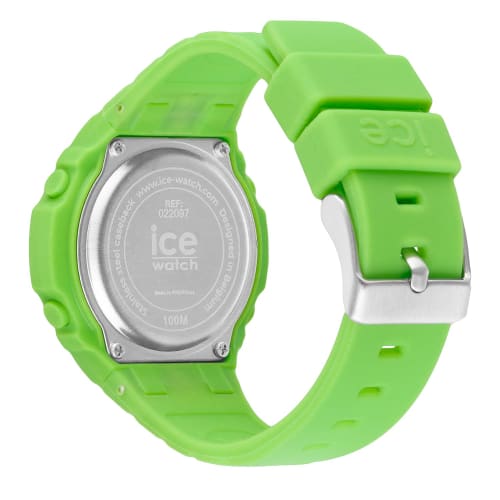 Authorized Ice Watch Authorized Dealer: Ice Watch Digital Men's Watch 022097 ICE Digit Ultra Green Small