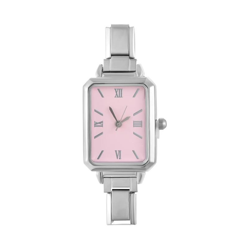 Y2K 9MM Width Italian Charm Round and Square Simple Elastic Watch Bracelets Bangle For Friend Wife Birthday Gift DIY Jewelry