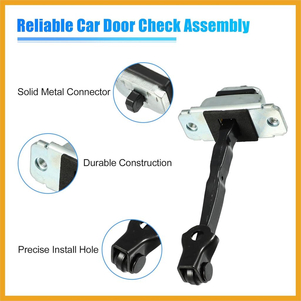 Front Left Door Hinge Check Arm Stop Strap Fit for Hyundai Sonata 2011-2015 No.79380-3S000 - Pack of 1 Replacement