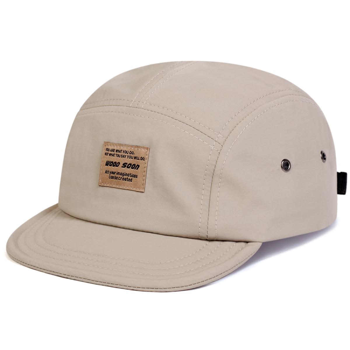 

Unisex WOOD SOON Letter Label Quick Drying Baseball Caps Spring Summer Outdoor Adjustable Casual Hats Sunscreen Hat Sports Cap хаки