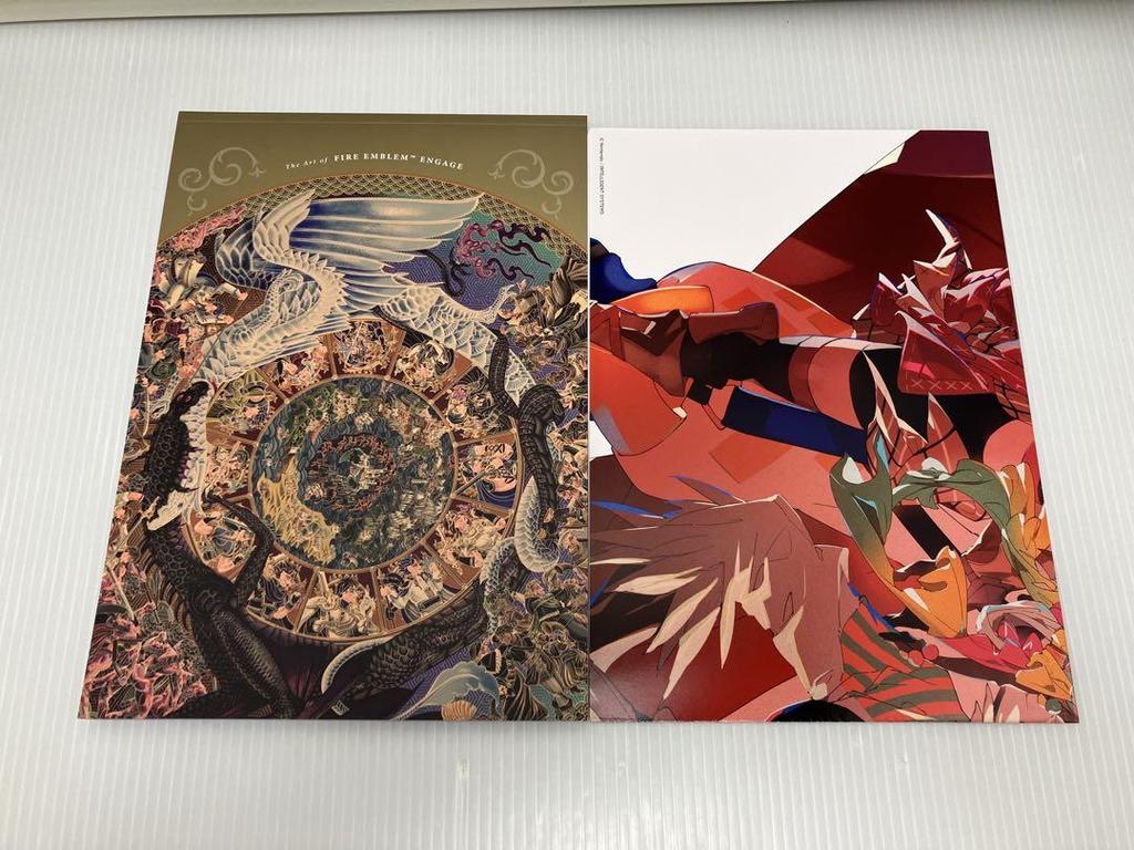 [USED] Fire Emblem Engage Artbook and Poster Set of 2