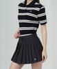 SERGIO TACCHINI W Striped Short Sleeve Polo