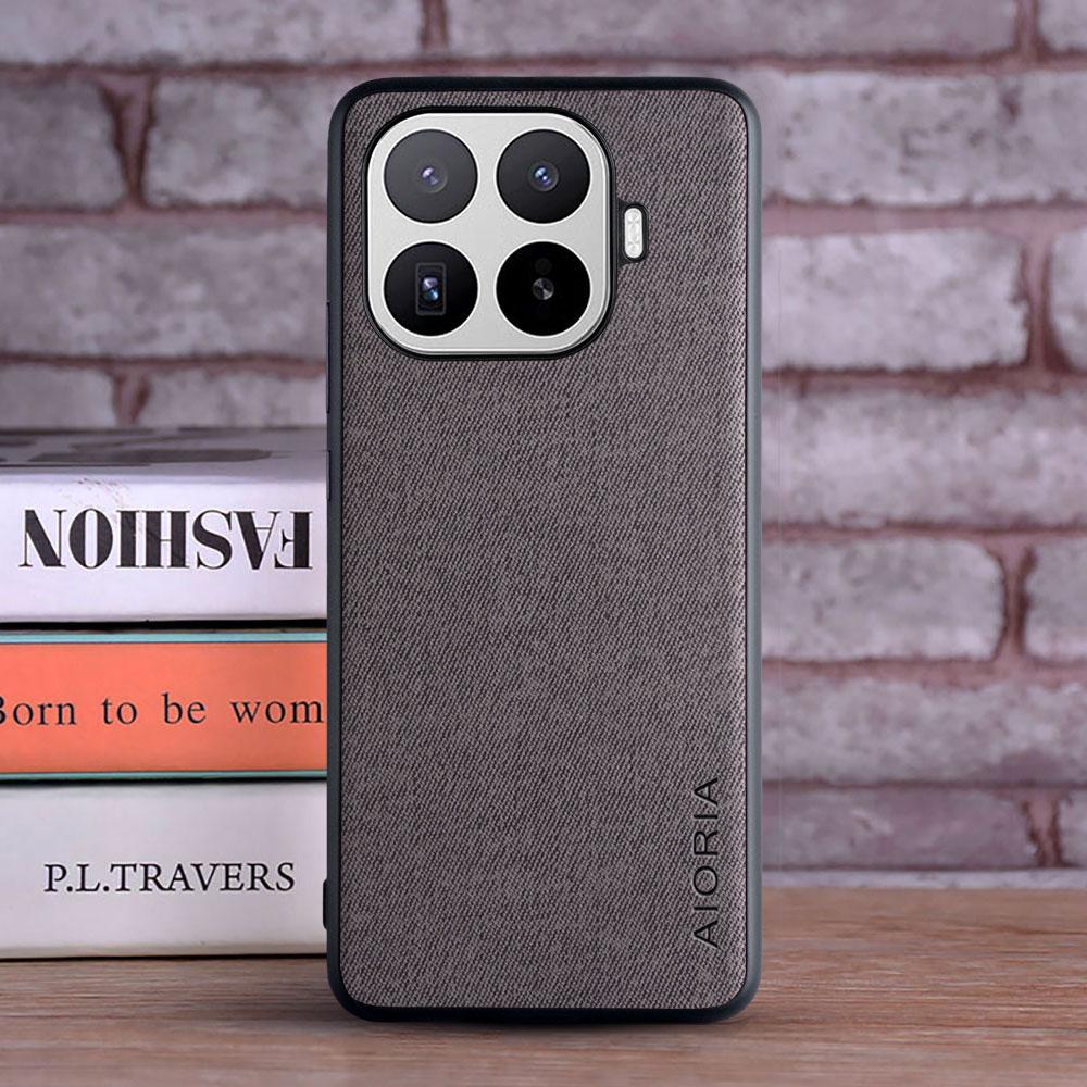 Hülle für xiaomi 17T Textilleder Mode Weiches TPU Hartes PC 3 in 1 Material für xiaomi 17T Hülle funda Coqua