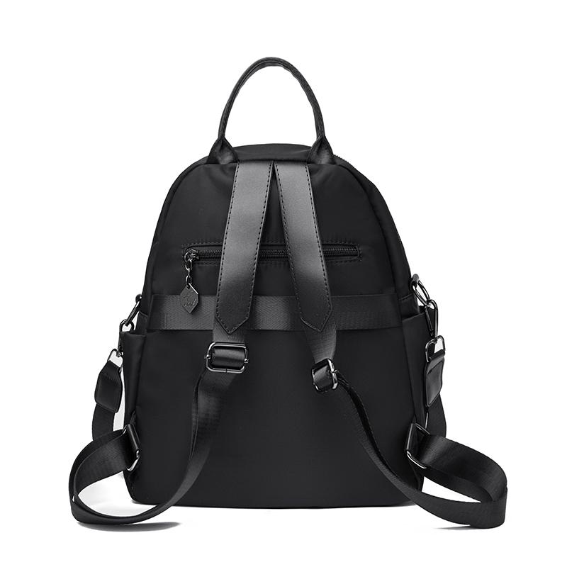 Wasserabweisender Rucksack Damen Nylon Reiserucksack Diebstahlsicher Schüler Schultasche