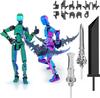 Action Figure Titan 13 T13 Stampata 3D Multi-Articolata Mobile Lucky Dummy Nova Robot Action Figure Regali