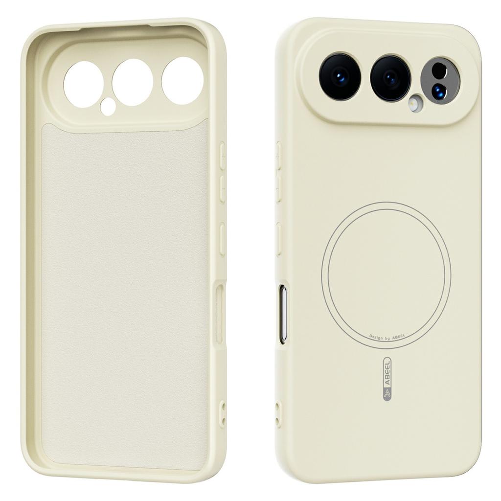 ABEEL Magnetic Case For Honor 500 5G / 500 Pro 5G Skin Touch Liquid Silicone Phone Back Cover