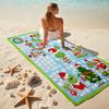 Christmas Gift Oscar Comedy Movie How the Grinch Stole Christmas soft beach towel outdoor camping vacation swinging beach scarf decorative blanket B2