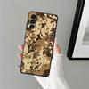 Camouflage Pattern Case for Samsung Galaxy A33 A34 A51 A52 A24 A31 A54 A71 A12 A13 A72 A73 A14 A15 A22 A23 A35 A41 A16 A21s Soft