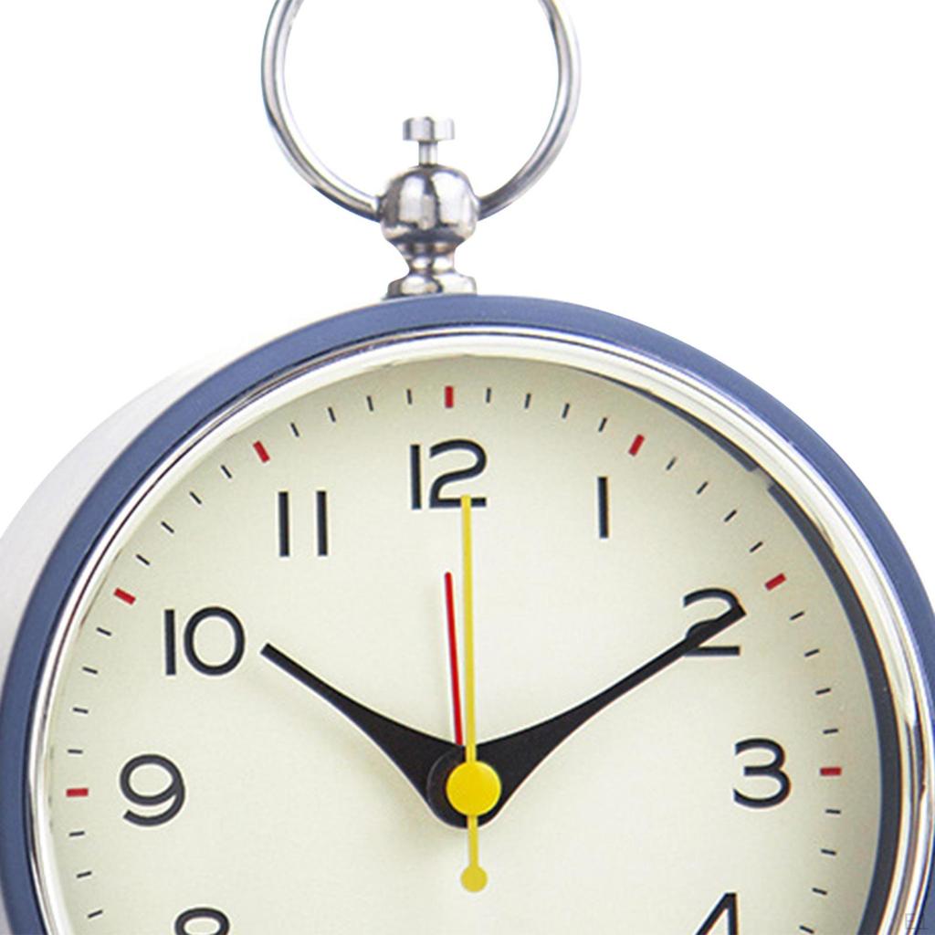 Alarm Clock Analog Clock, Mechanical Creative Bed Shaker with Light for Bedroom Home