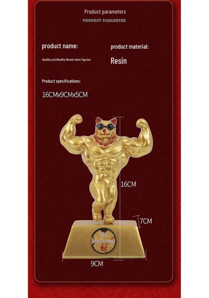 Fortune Cat Kylin Decor for Home or Front Desk