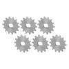 6 Buc. Roată Lanț Pinion Bicicletă Viteză Tăiat Motor Accesoriu Tip 420 14 Dinți Diametru Interior 12x17mm