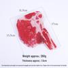 17cm Realistic Bone-in Tomahawk Steak Display Model for Western Restaurants, Vacuum Packed