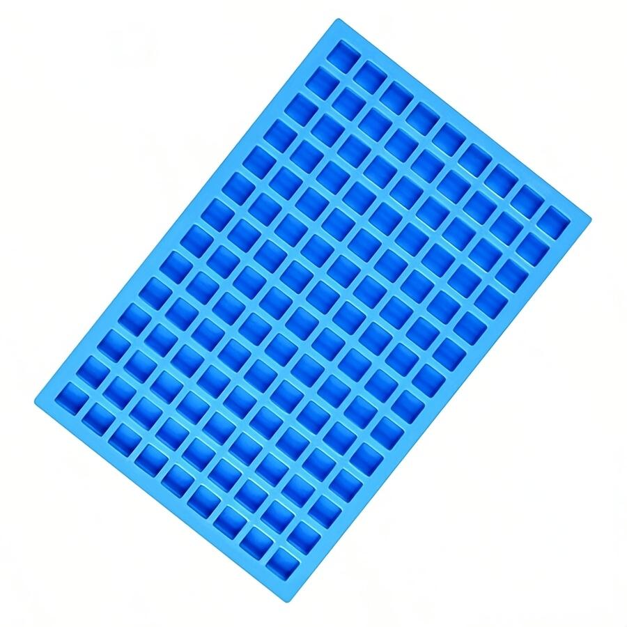 126 Grid Ice Cube Silicone Mold for Making Square Candies-Ideal for Hard Candy,Chocolate,Gummies,Caramel,Ganache,And Ice Cubes