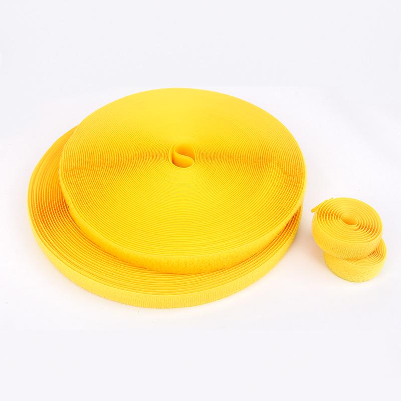 Colorful Self-Adhesive Velcro Cuffs: 2cm Hook & Loop Fastener for Clothes and Shoes