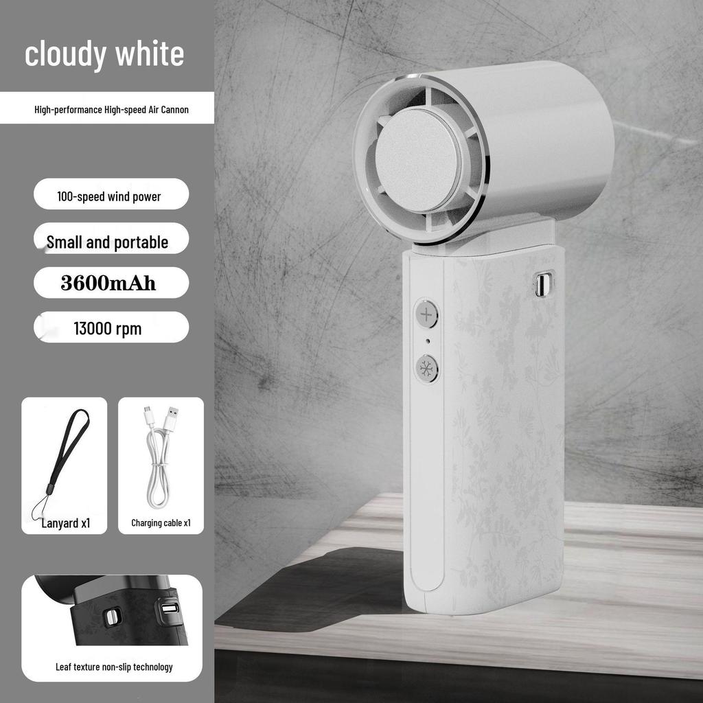 2026 Handheld USB Cooling Fan – Compact, Long Battery Life, Ideal for Travel & Outdoor Use