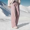 Women's Fashion Wide-Leg Down Pants - Thick, Warm, Cold-Resistant 90% Duck Down - Trendy Winter 2025