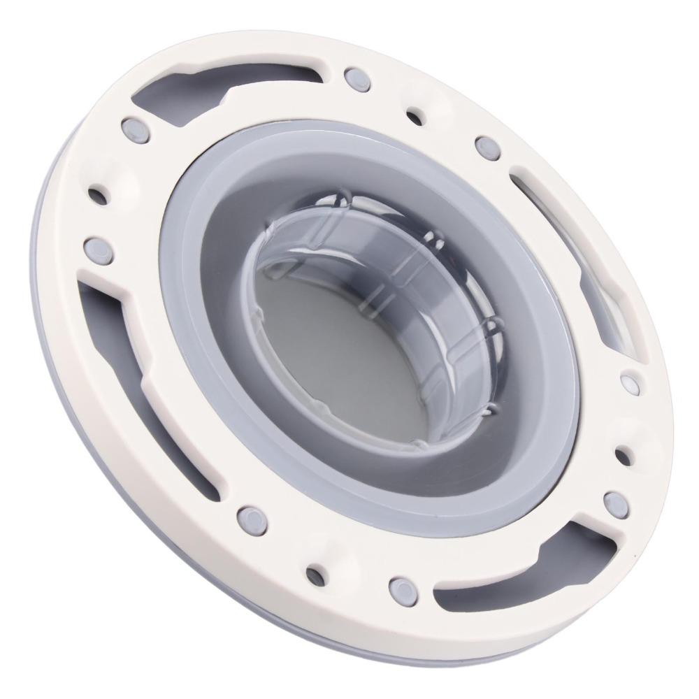 For 4in 5in 3in Pipe Toilet Flange ABS Silicone Material Toilet Flange Kit  Waste Pipe Connection