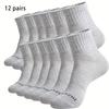 high quality12/20 Pairs Unisex Breathable Mesh Running Socks - Moisture-Wicking, Odor-Resistant Athletic Ankle Socks for All Seasons,