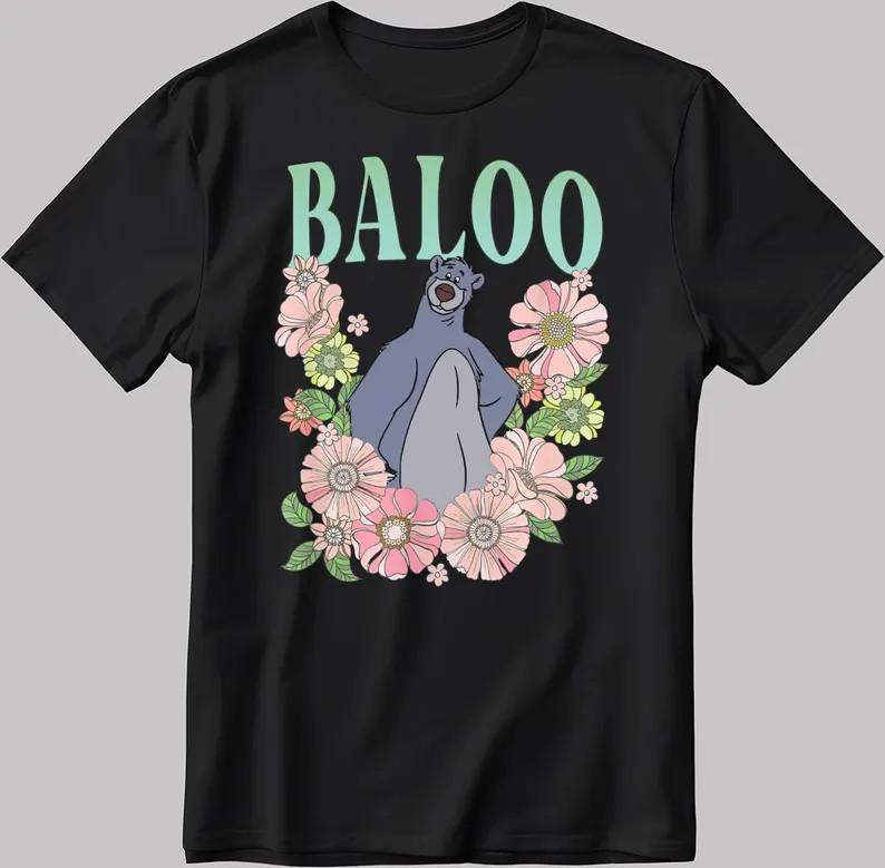 The Jungle Baloo Black TShirt