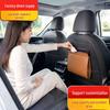 Magnetic Leather Car Trash Bag - Universal Fit for All Models.