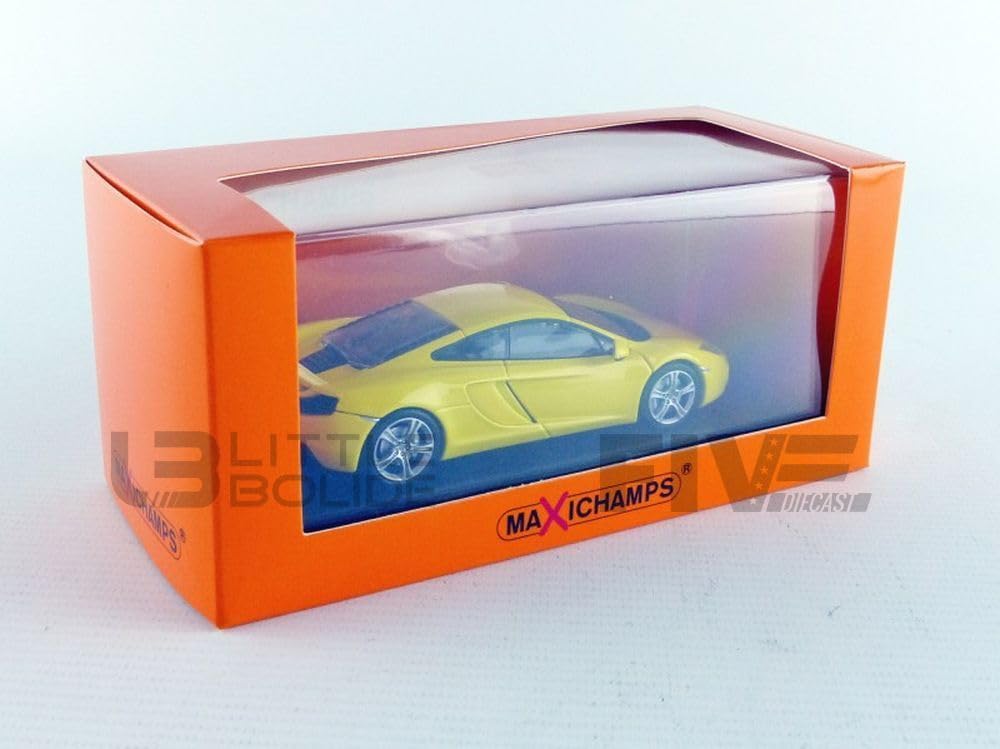 MaxiChamps McLaren 12C 2011 Yellow 1/43