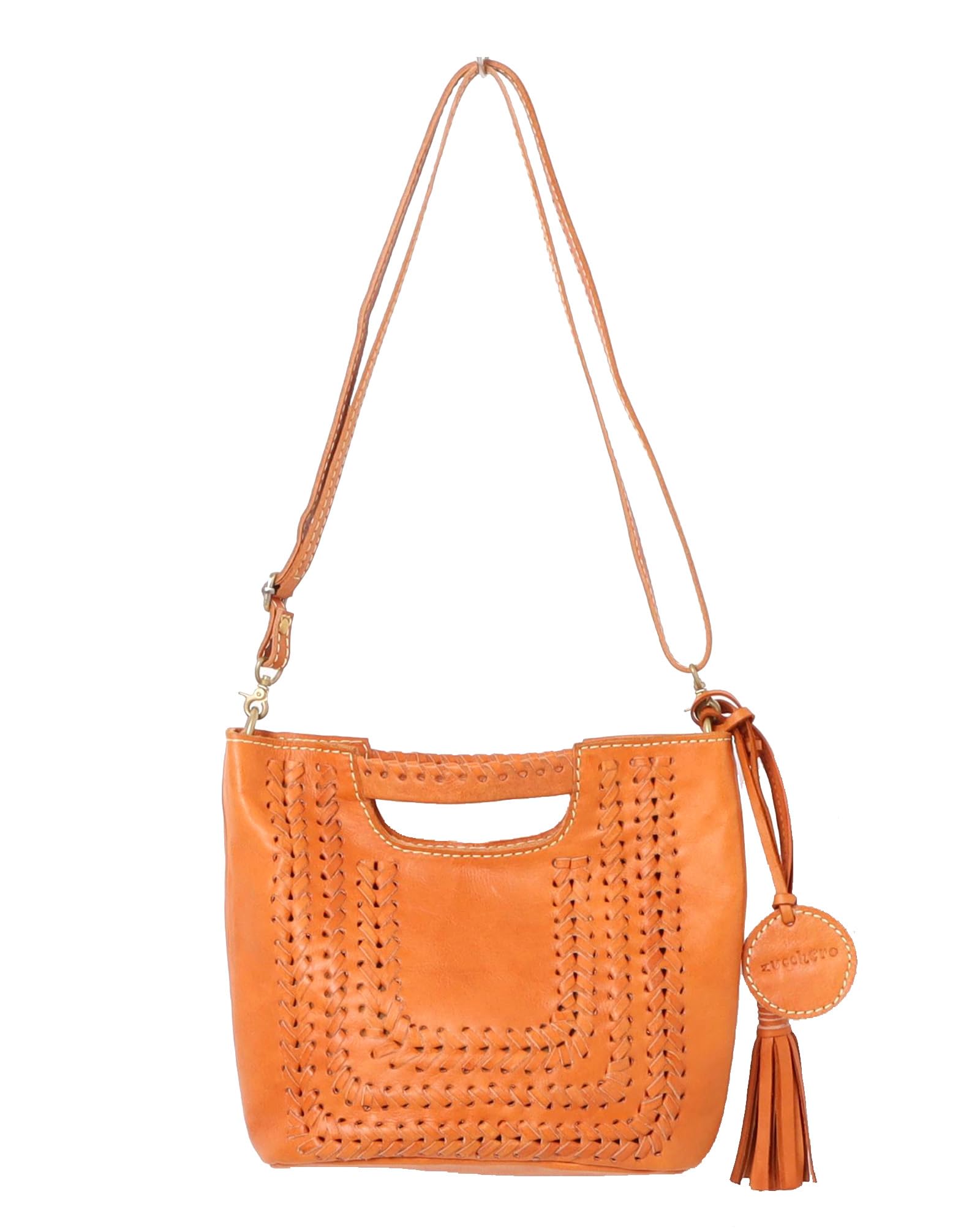 ZUCCHERO Women s Genuine Leather Bag, Crossbody, 2-Way, Zucchero 49798