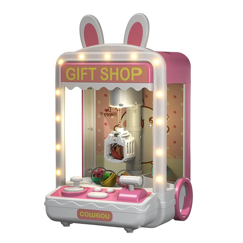 Large Claw Machine Toy for Kids - Grab Plush Toys - Mini Household Birthday Gift for Boys & Girls