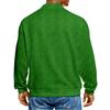 Men's Casual Collared Long-Sleeve Knit Base Layer Top