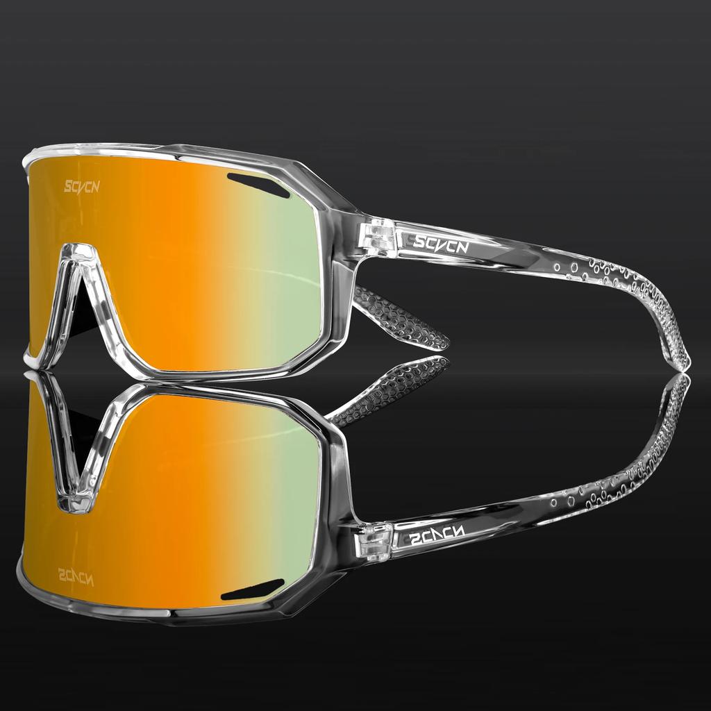 SCVCN Cycl Brillen Photochrome Radsport Sonnenbrillen Herren UV400 Brillen Sport MTB Outdoor Brillen Fahrrad Brillen Damen Sonnenbrillen