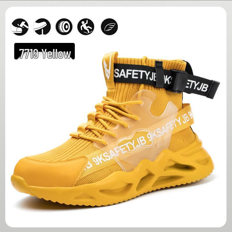 Men's Winter Safety Boots: Anti-Smash, Anti-Puncture, Warm, Comfortable, Casual Protection Shoes