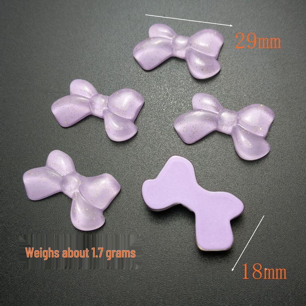 DIY Resin Bow Jewelry, Hair Clips & Claws, Phone Case Fabric, Refrigerator Magnet Materials