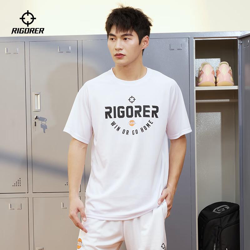 RIGORER Men's Quick Dry Athletic Short Sleeve T-Shirt