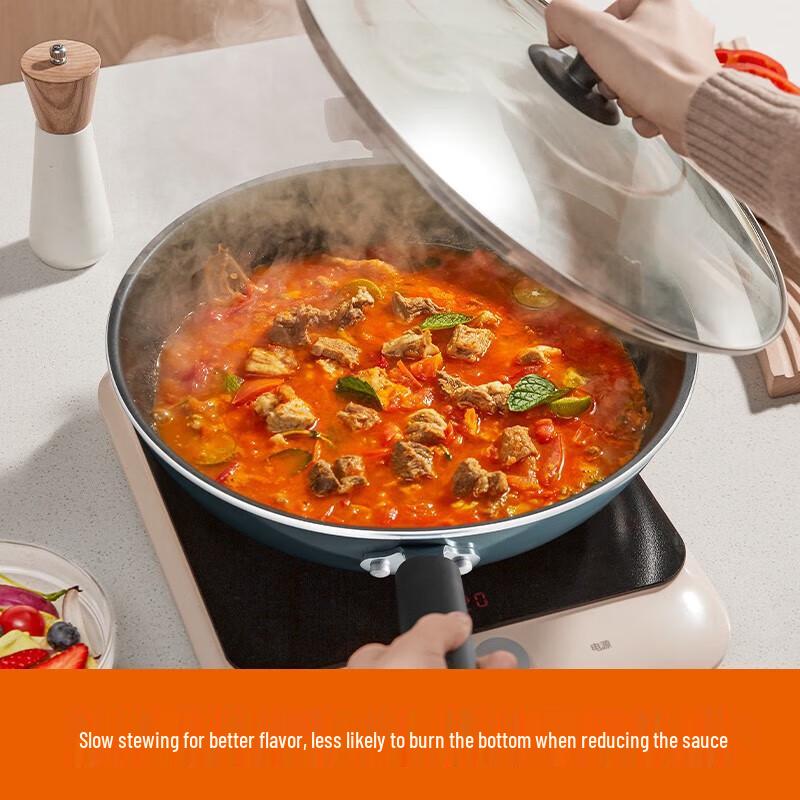 SUPOR 34cm Aluminum Alloy Non-stick Wok