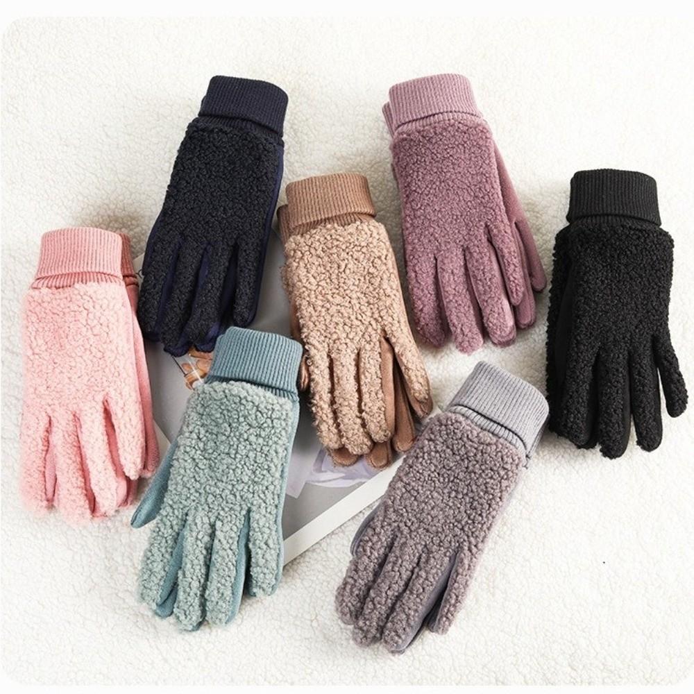 Berührbarer Bildschirm Touchscreen-Handschuhe Warme Fahrhandschuhe Neu Ski-Handschuhe Damen