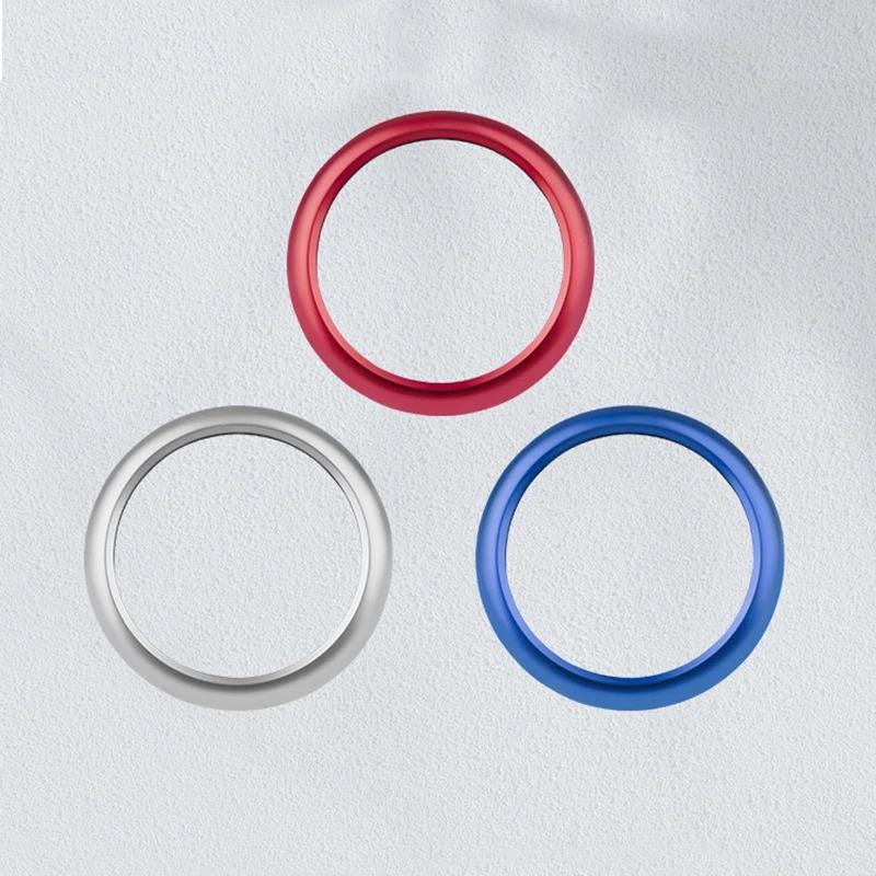 Car Clock Decoration Ring Stopwatch Compass Stopwatch Sticker Decoration Trim For Porsche Cayenne Macan Panamera 911 718