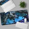 HD Printing MousePad Game Monster Hunter Wilds Mouse Pad Natural Rubber Keyboard Mat Office Desk Mat Computer Gaming Accessories