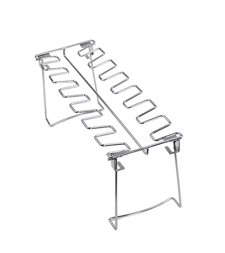 

Складная подставка для куриных ножек из нержавеющей стали, гриль для барбекю, тарелка для барбекю, гриль для барбекю, с поддоном, барбекю