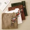 T-shirt for Women Summer Large Size Cotton T-shirt Soft Loose Printed Casual Comfortable Pullover T-shirt Top