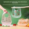 Baby Silicone Bib Waterproof Food Grade Catcher for Infants Toddlers Feeding Easy Clean Soft Adjustable