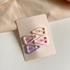 4Pcs Hairpins Hollow Star Heart Butterflies Shape Hair Clips Soft Macaron Colors Gentle BB Clips Kids Hair Accessories