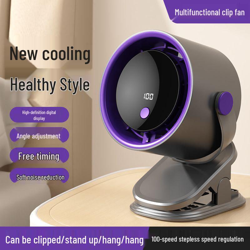 Carefully Selected Mini Desktop Clip Fan for Dorms and Offices